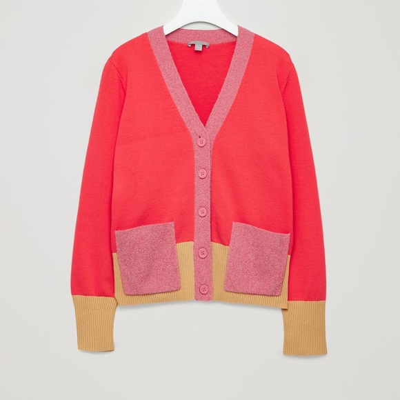 COS Sweaters - COS Colorblock Cardigan